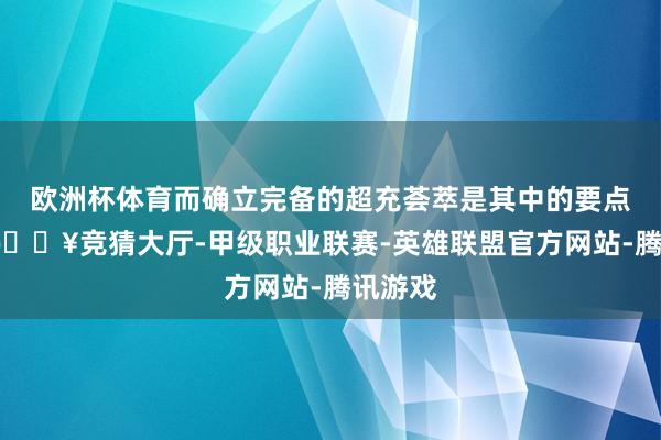 欧洲杯体育而确立完备的超充荟萃是其中的要点之一-🔥竞猜大厅-甲级职业联赛-英雄联盟官方网站-腾讯游戏
